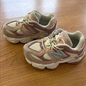 New Balance 9060 pink sneakers toddler